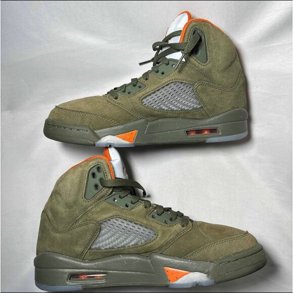 Size 8 - Nike Air Jordan 5 Retro Olive 2024Men\'s Shoes Ships Now main image 7